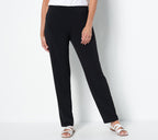 Modern Essentials Reg Liquid Knit Slim Leg Pants