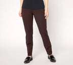 Smart Ponte Knit Slim Leg Pant