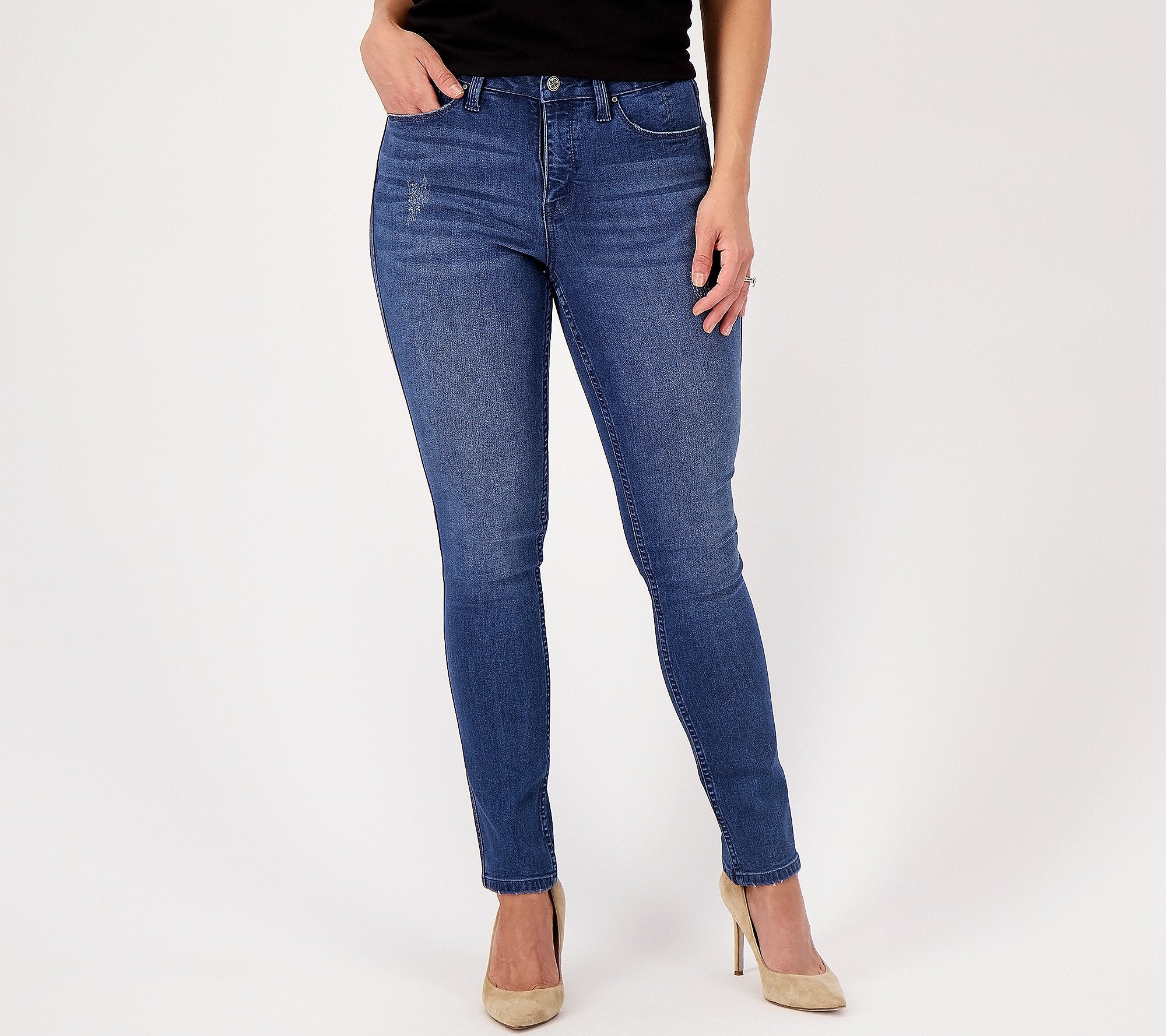 Silky Denim Easy Skinny Jeans