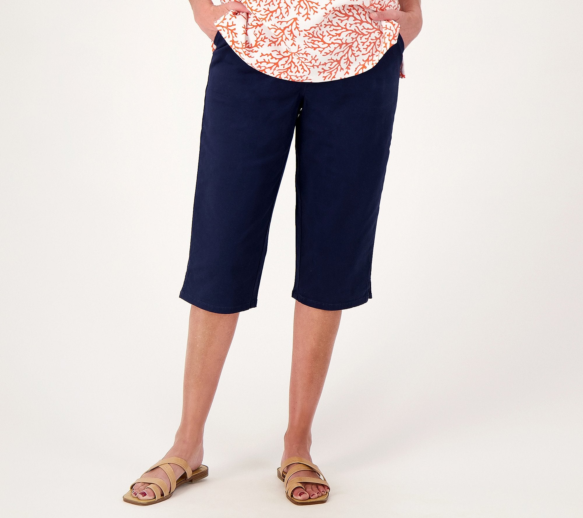 EasyWear Twill Regular Relaxed Pull-On Skimmer