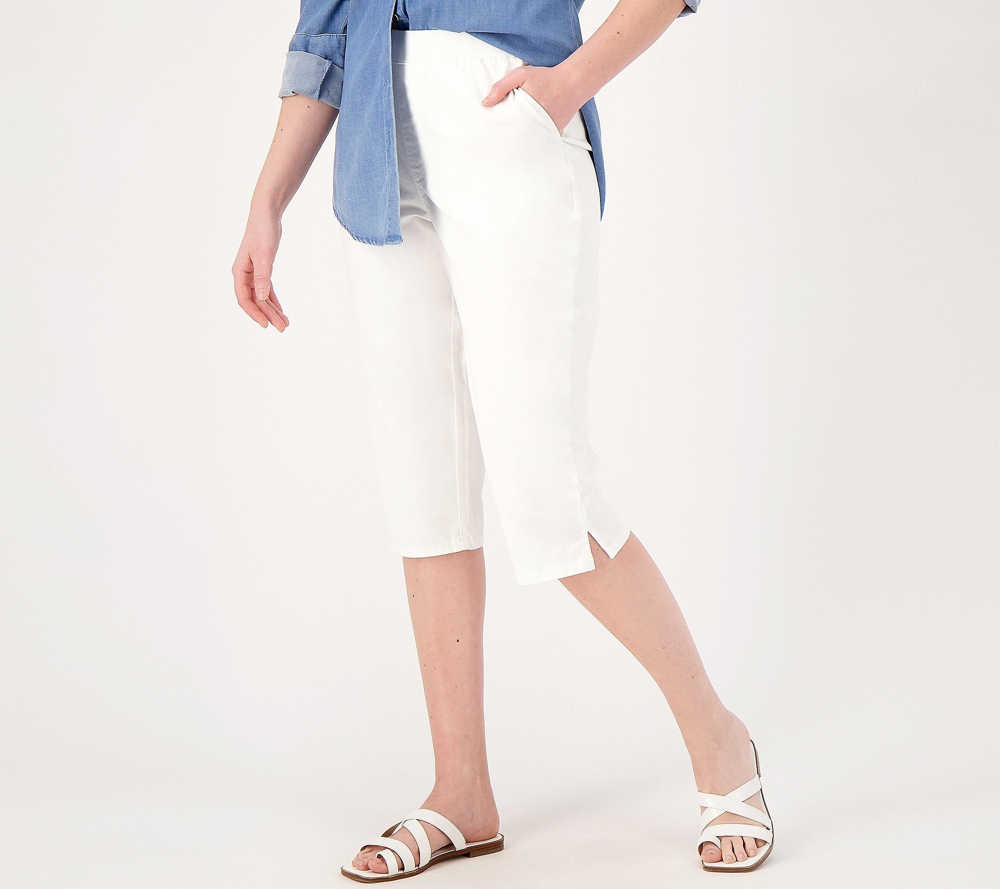 EasyWear Twill Regular Relaxed Pull-On Skimmer