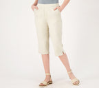 EasyWear Twill Regular Relaxed Pull-On Skimmer