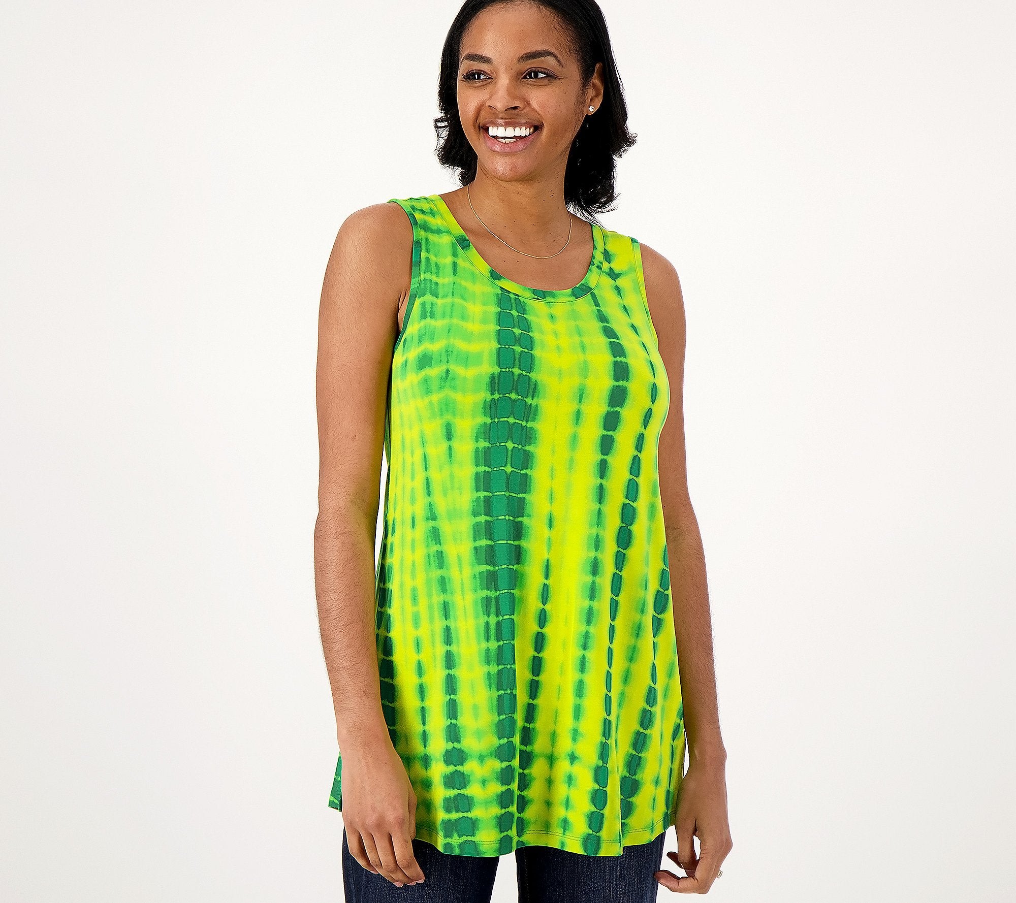 Hand Tie-Dye Tank Top