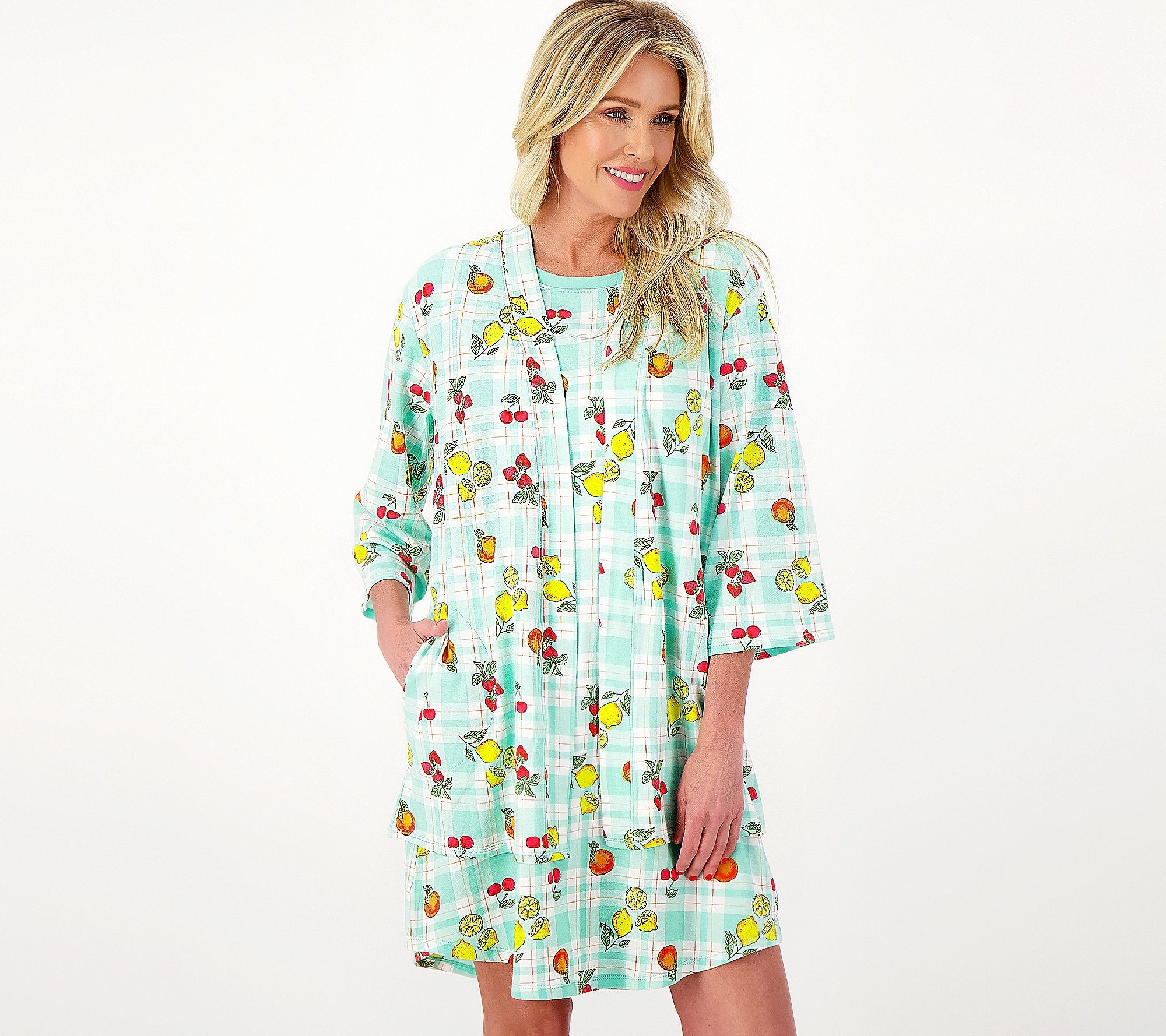 Cotton Core Open Front Topper