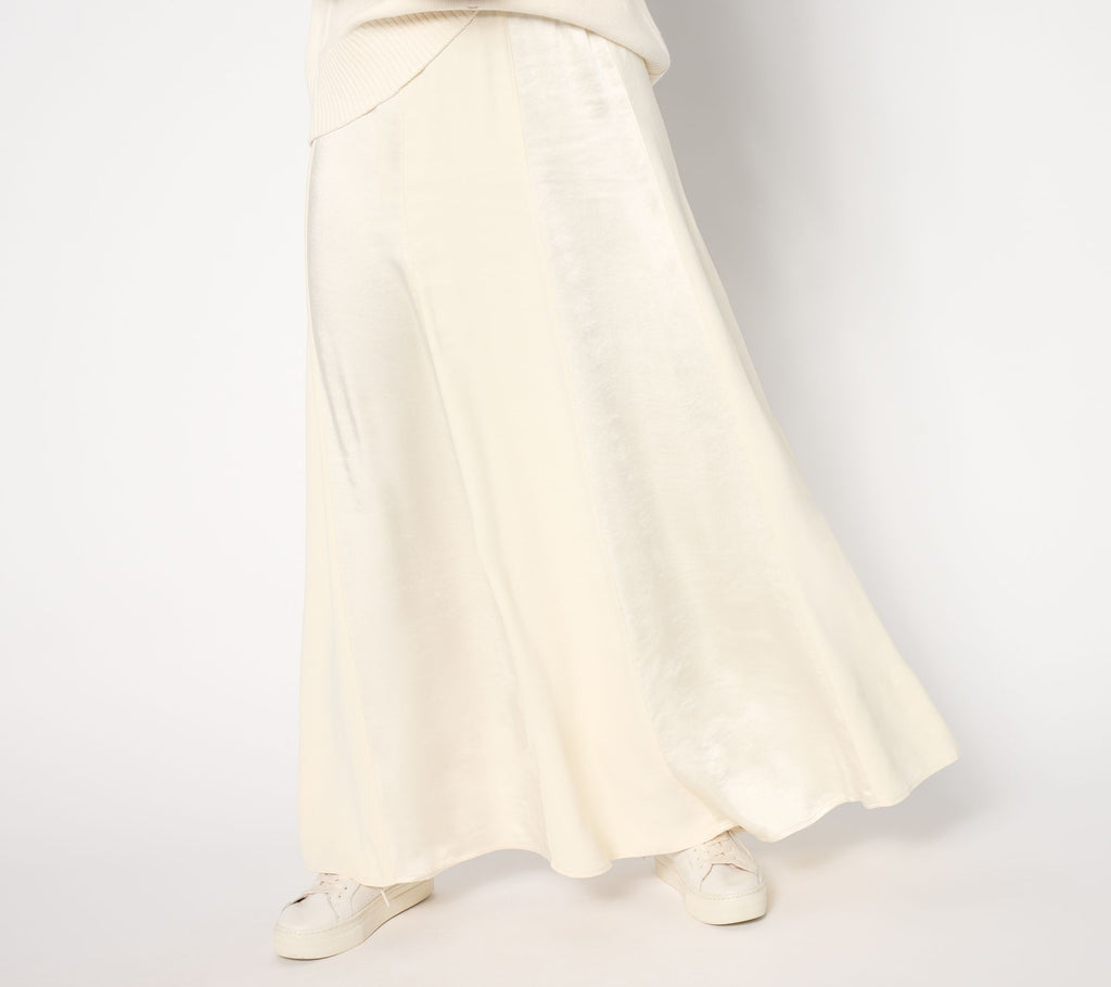 Black Label Satin Skirt - Pristine