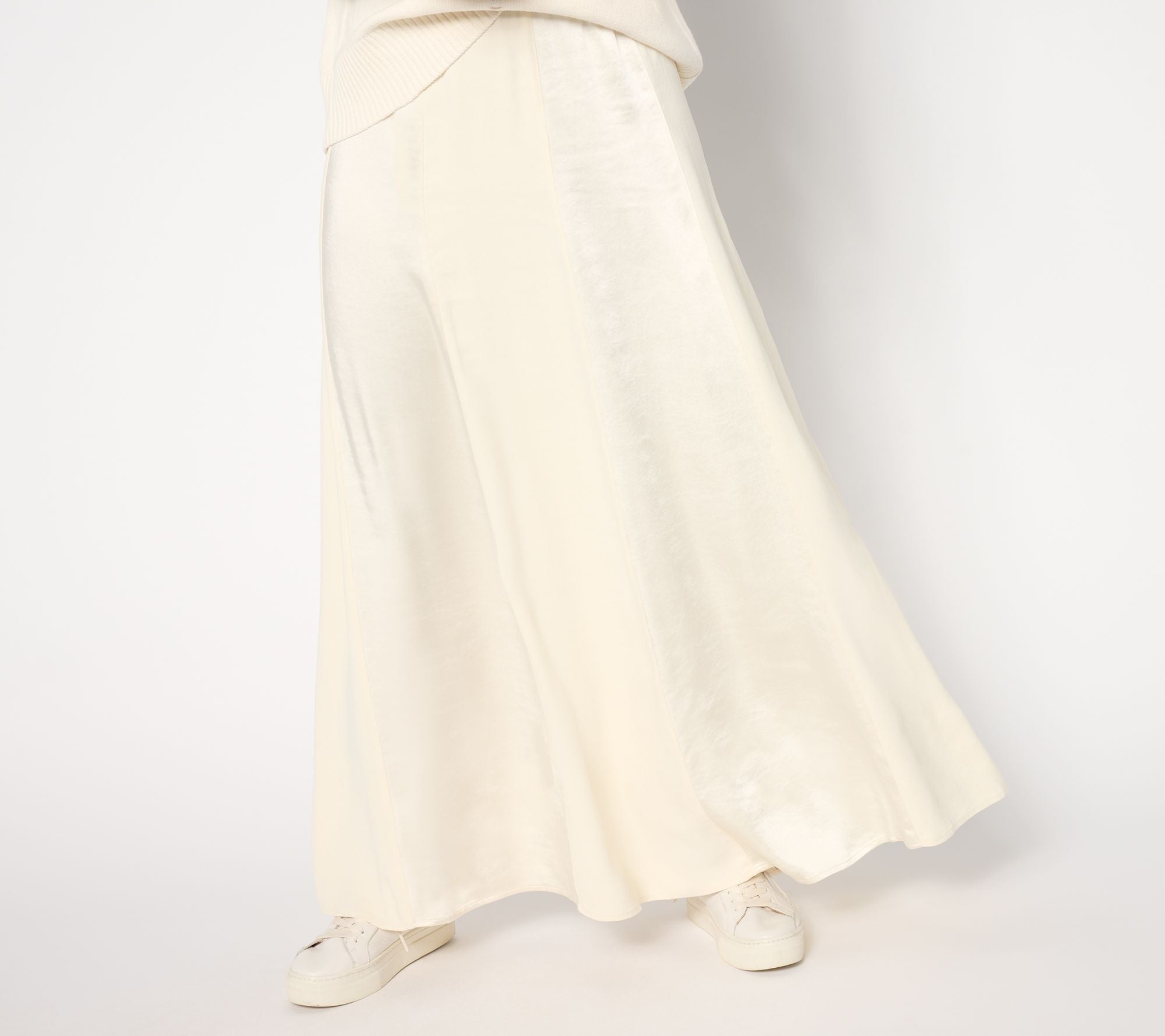 Black Label Satin Skirt - Pristine