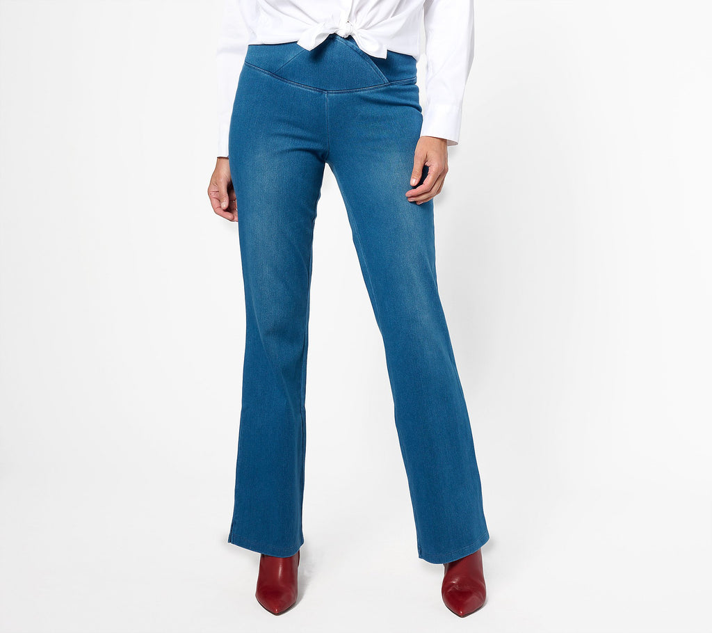 Elite Prime Stretch Denim Flare Pants