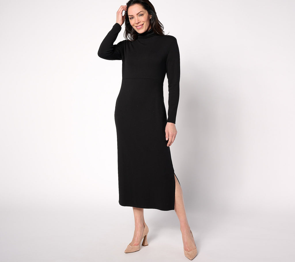 Finespun Jersey Tummy Control Midi Dress
