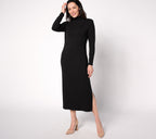 Finespun Jersey Tummy Control Midi Dress