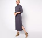 Finespun Jersey Tummy Control Midi Dress