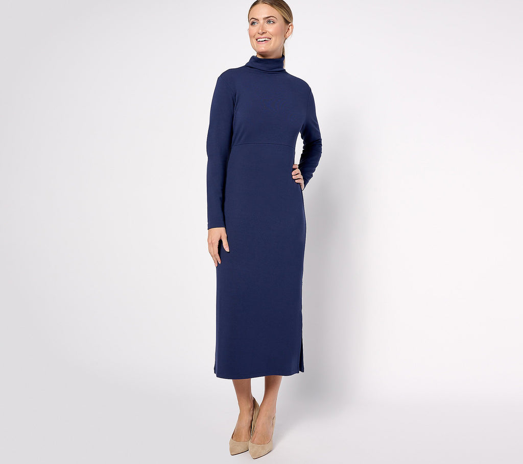 Finespun Jersey Tummy Control Midi Dress