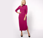 Finespun Jersey Tummy Control Midi Dress