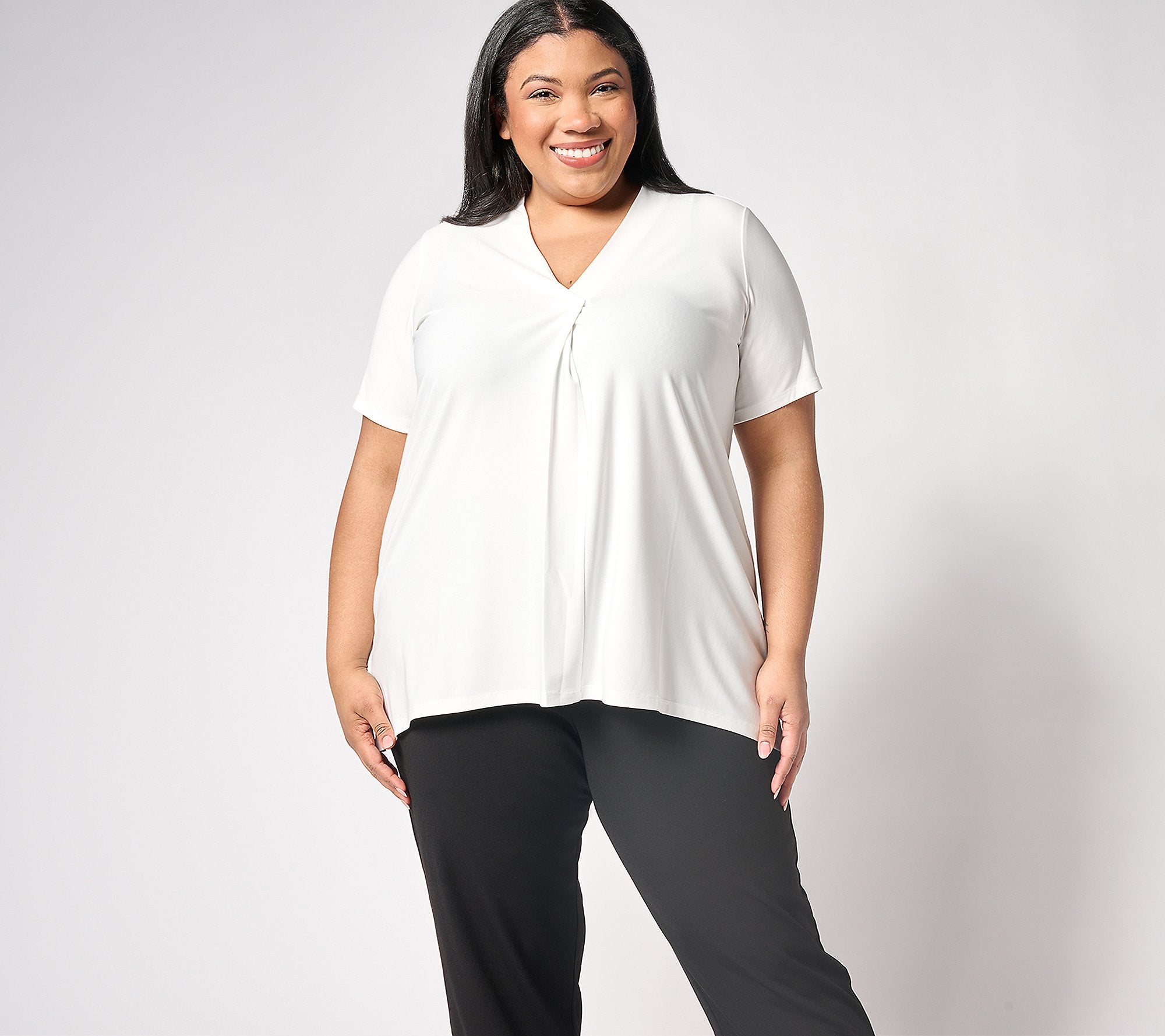 italia Knit Tunic with Elbow Sleeves
