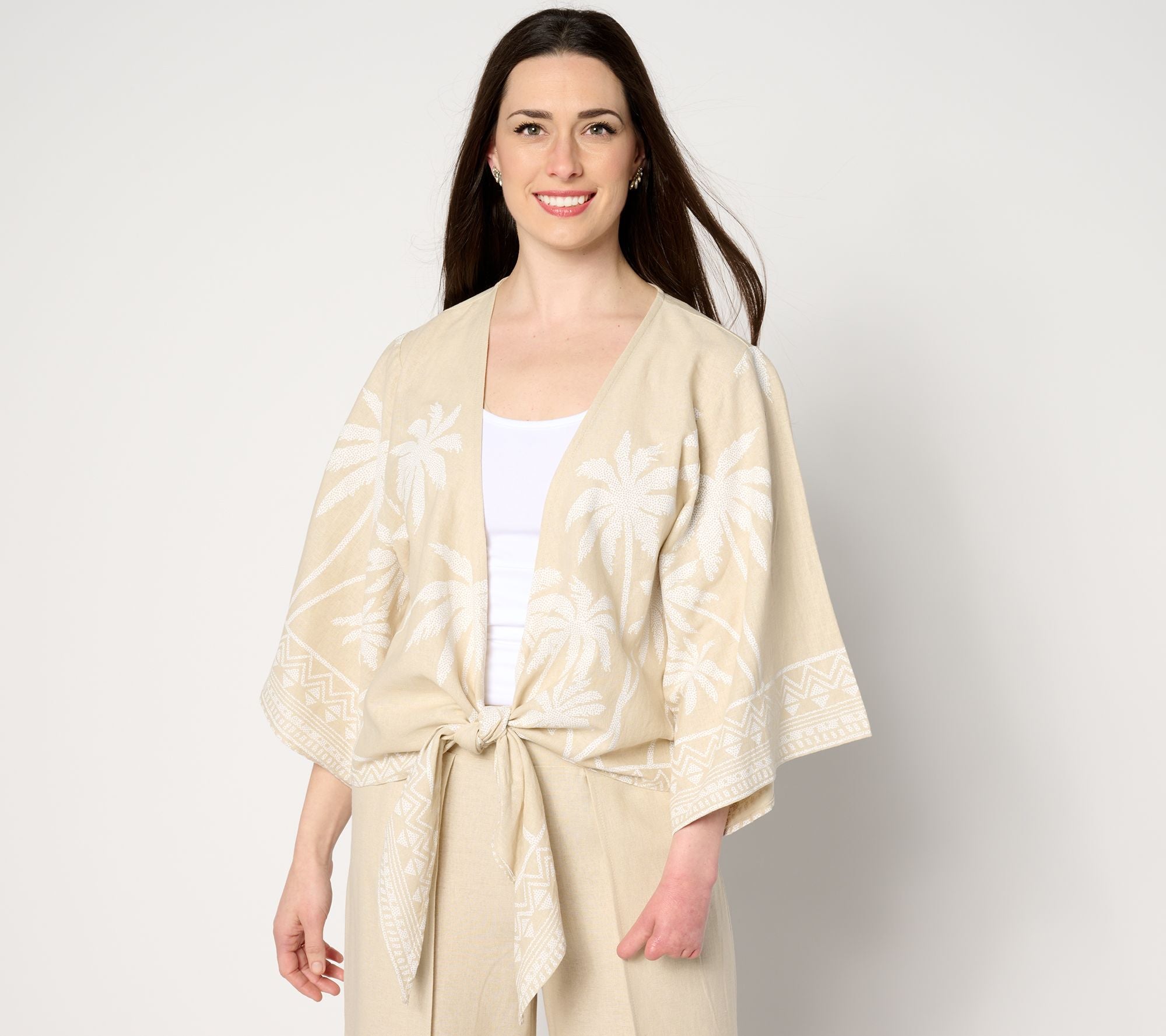 Bellisima by Kim Gravel Boutique Palm Shrug - Sand Bar