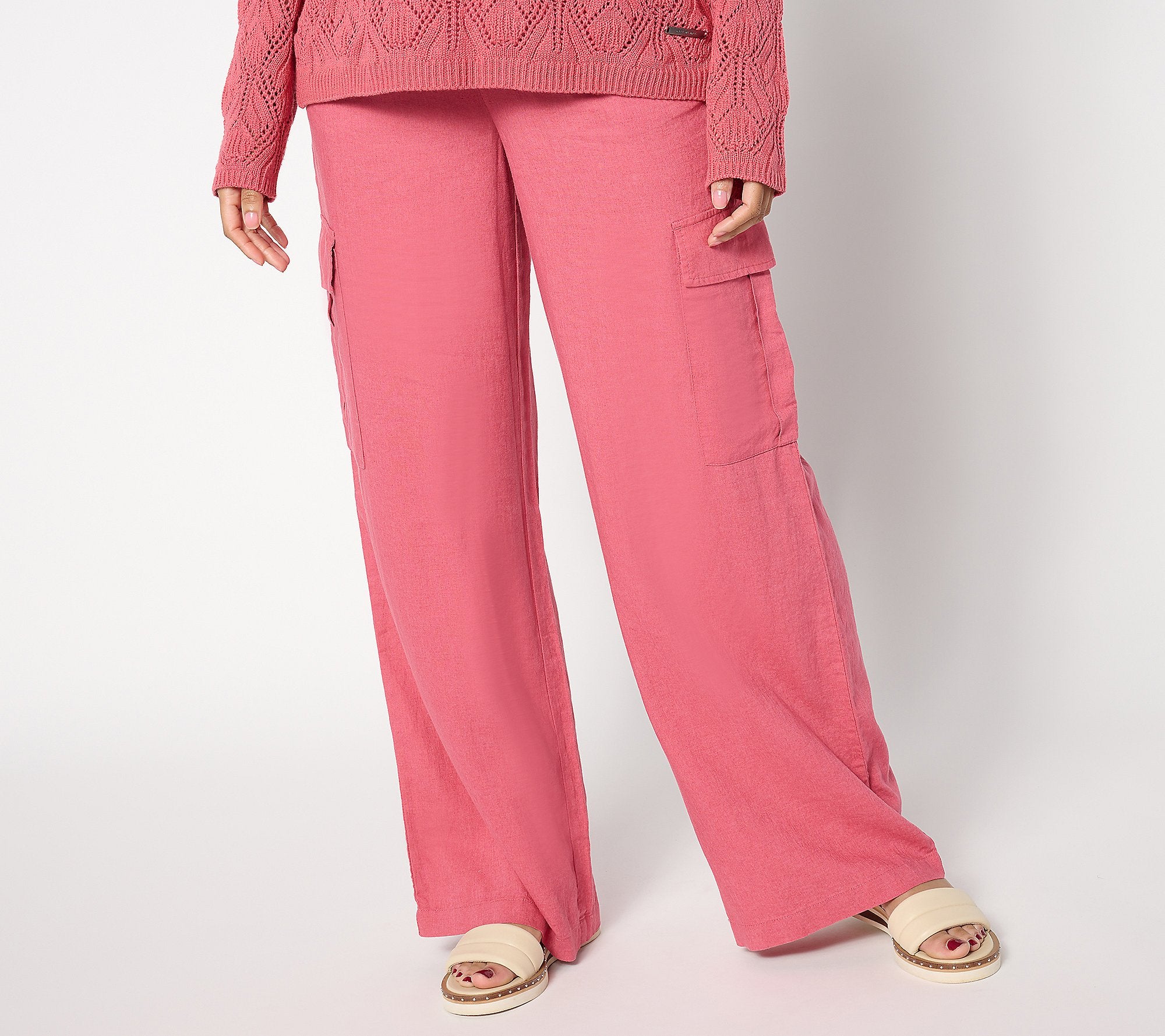 Boheme Regular Cargo Linen Pant