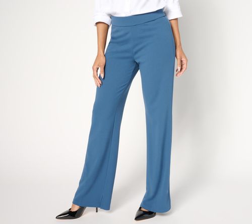 Luxe Crepe Pull On Bootcut Pant