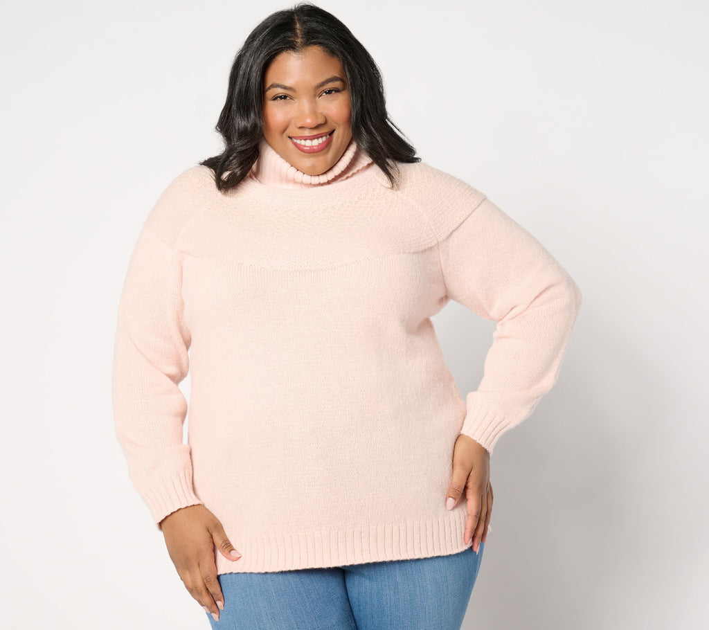 Turtleneck Sweater with Lurex