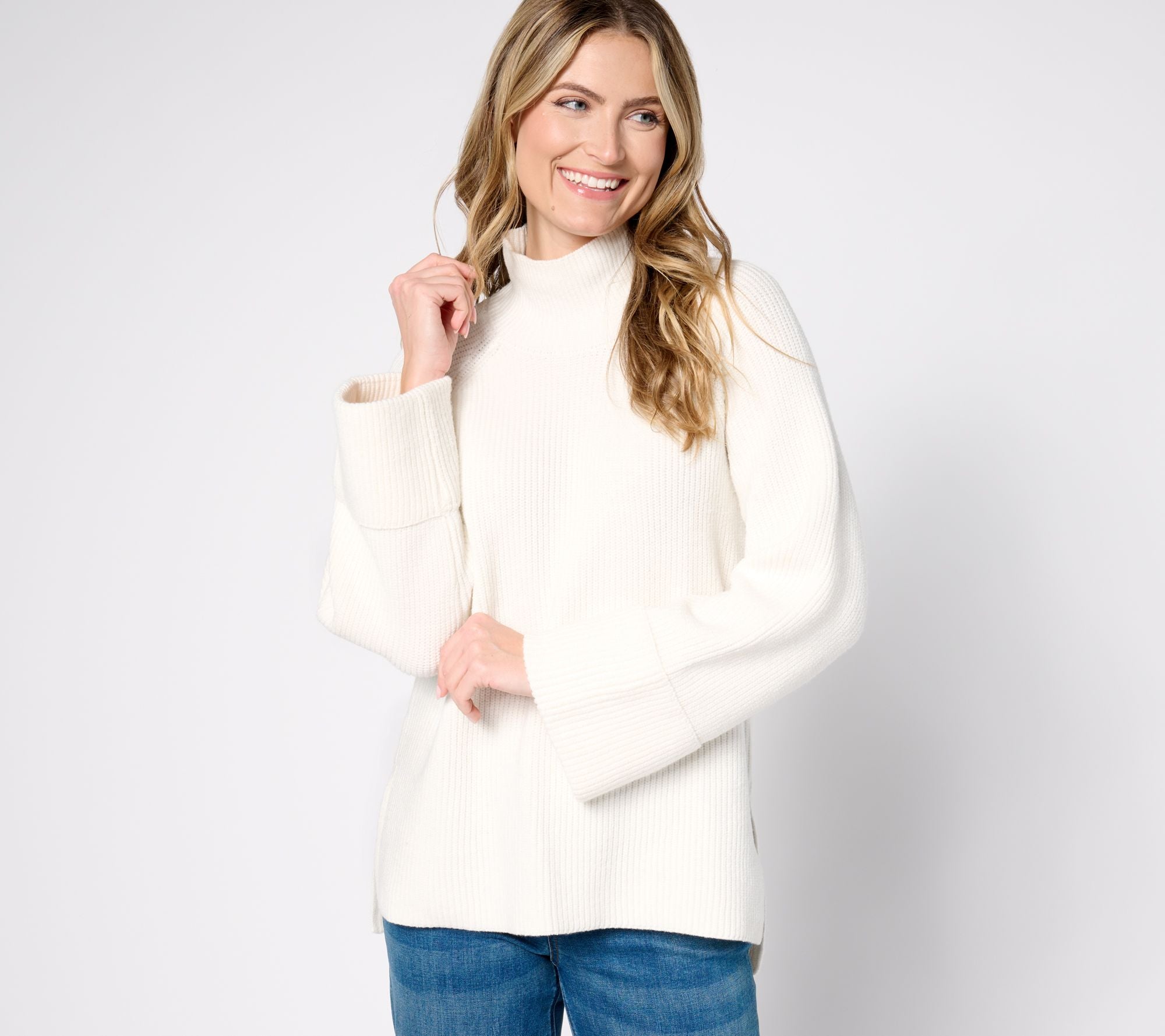 Frankie Turtleneck Sweater - Natural