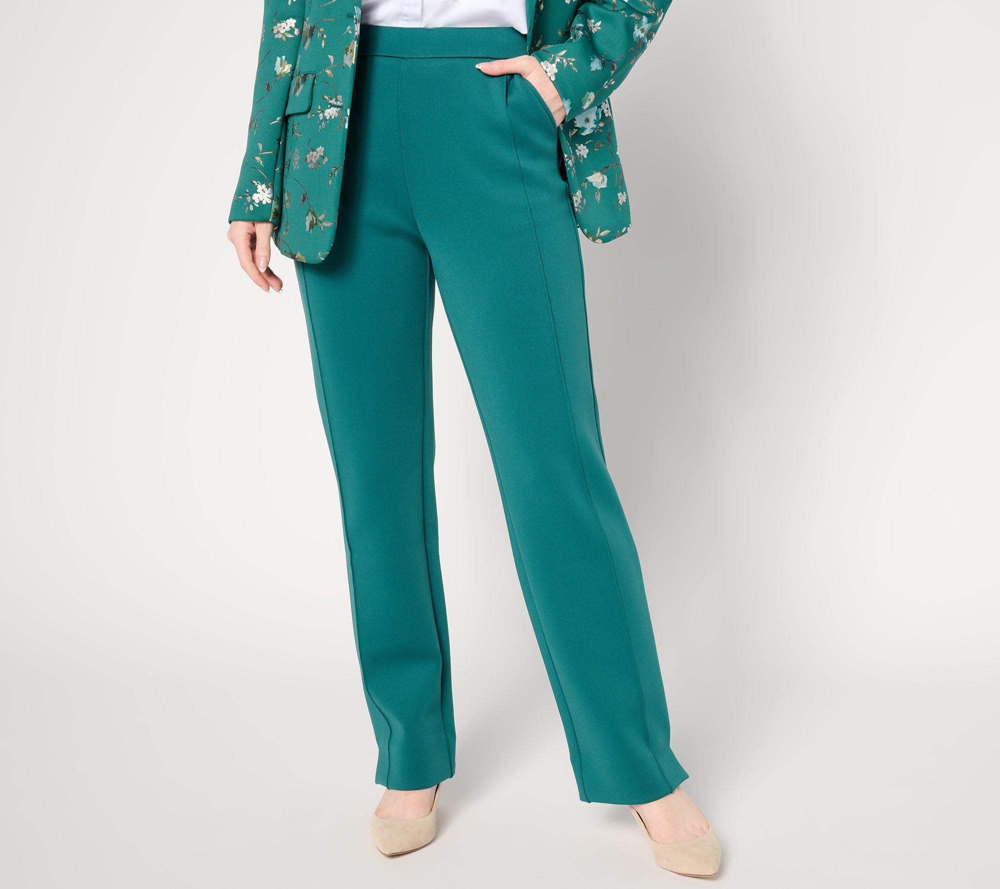 Scuba Straight Leg Pants - Pine Isle