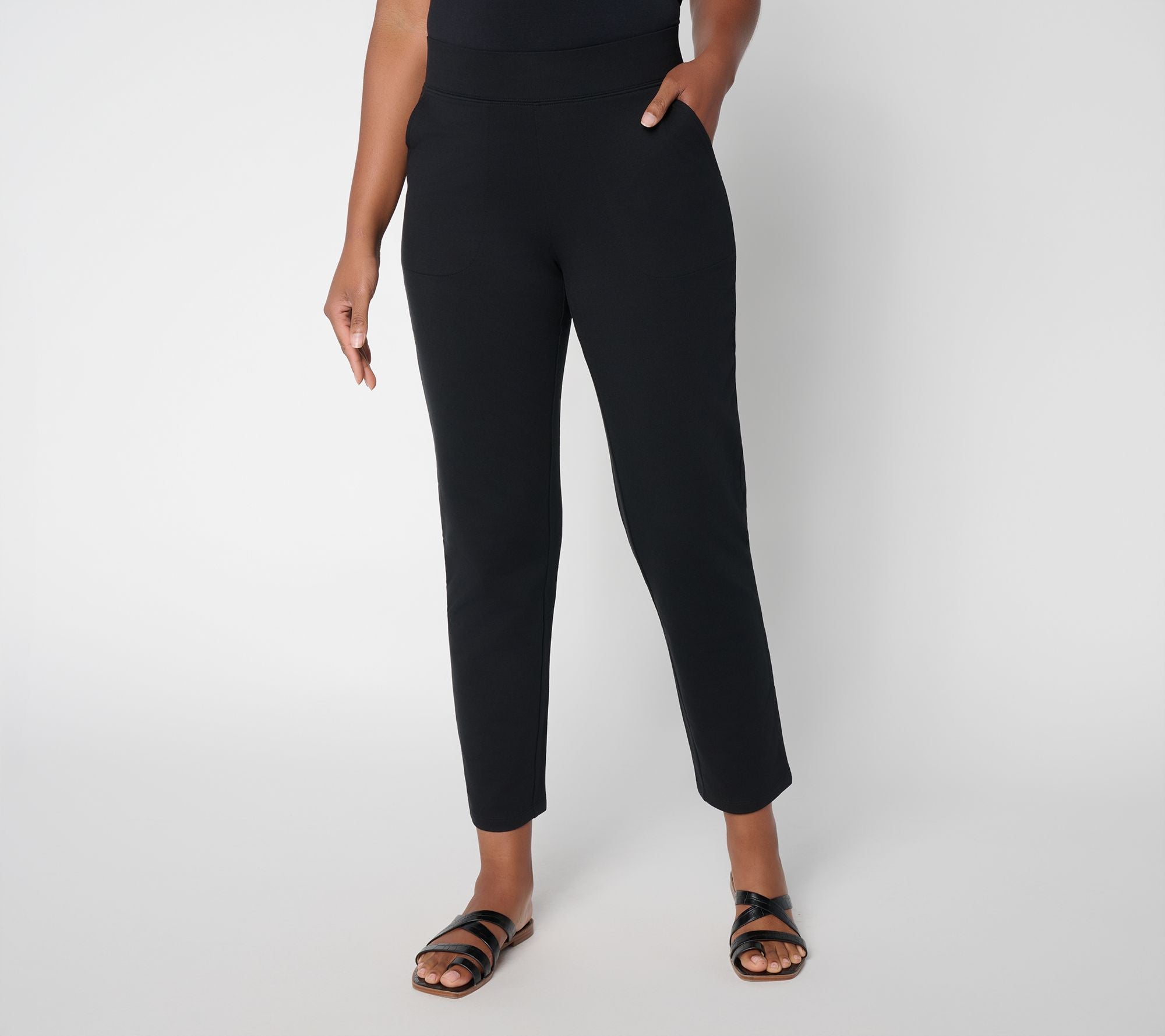 EasyWear French Terry Pant - Black