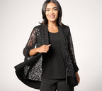 Occasions Petite Sequin Cardigan & Knit Tank Set