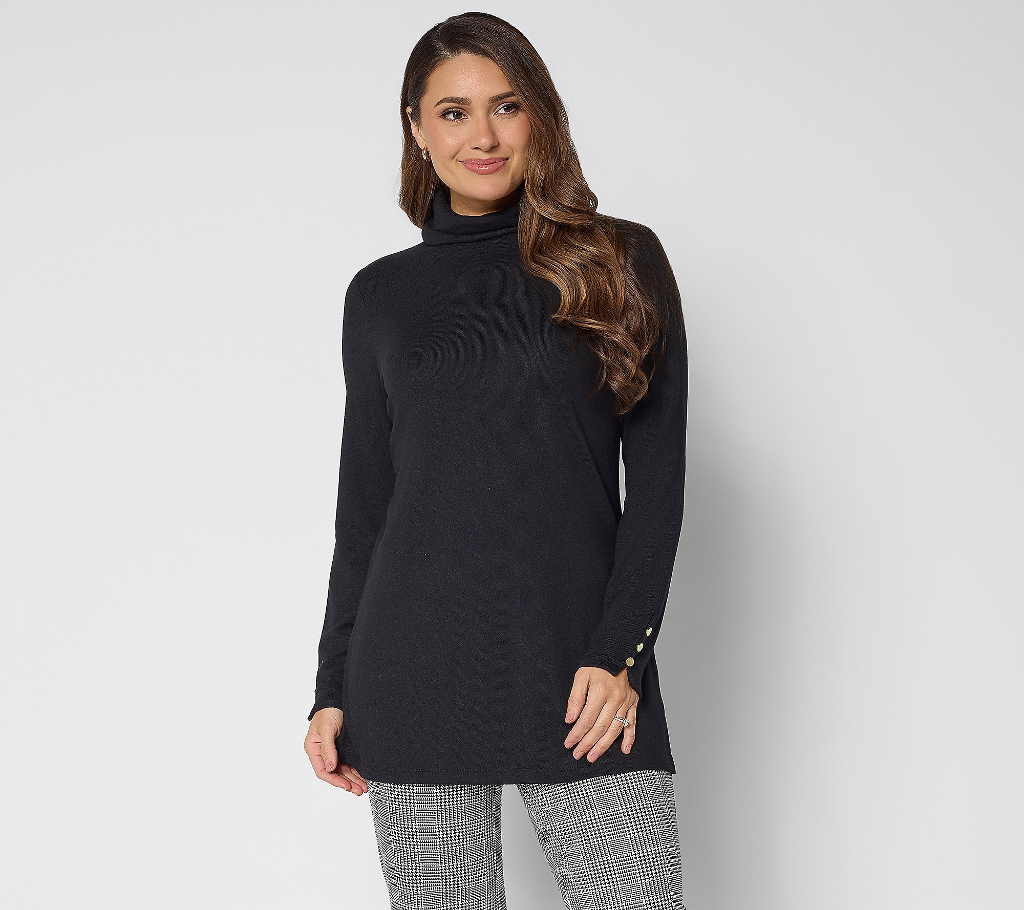 Essentials Heavenly Jersey Tunic - Black