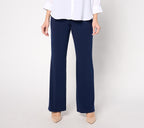 Modern Essentials Liquid Knit Boot-Cut Pants