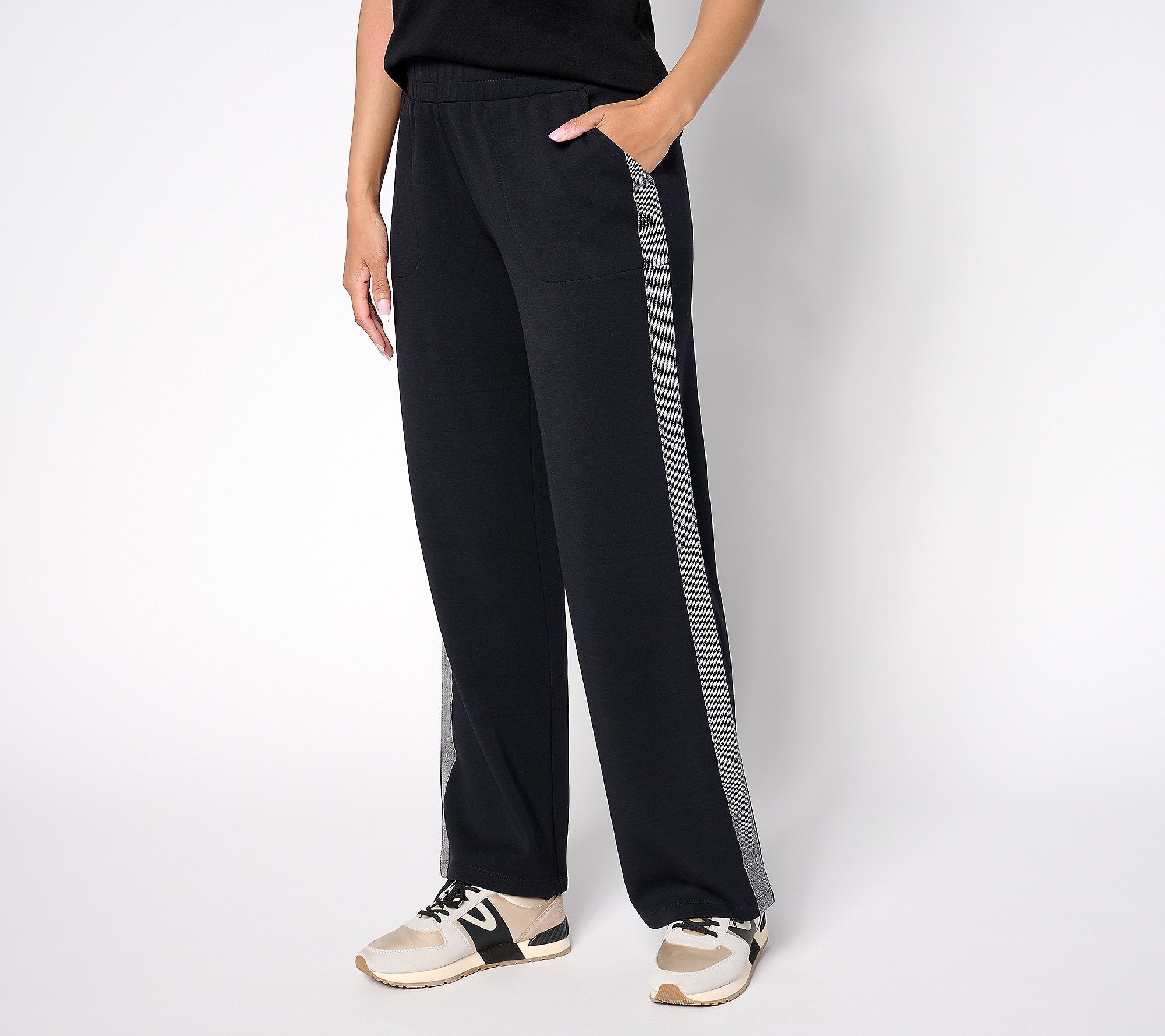 ScubaLuxe Everyday Shine Gold Glam Pant