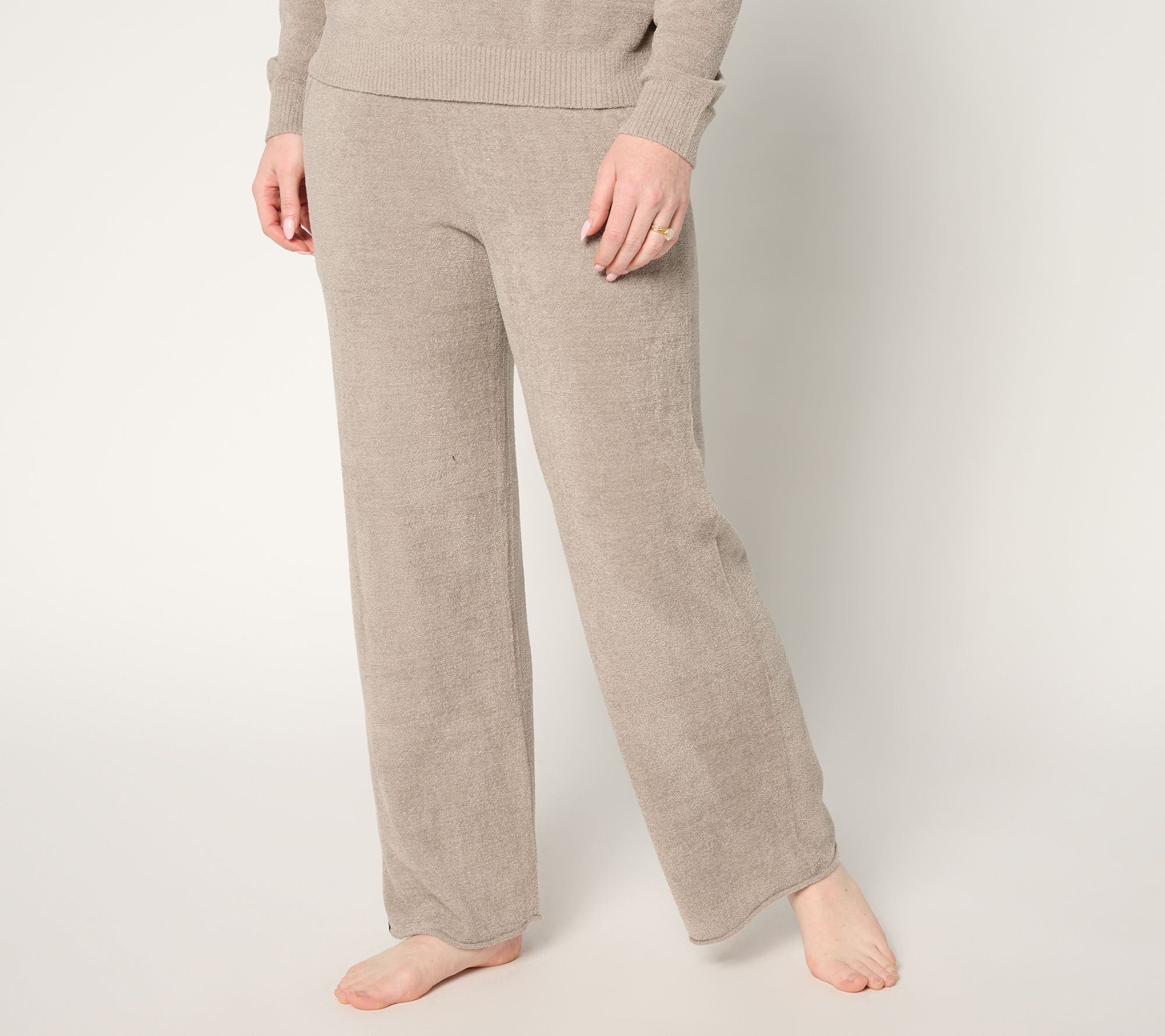 . CozyChic Ultra Lite Rolled Edge Ankle Pant - Beach Rock
