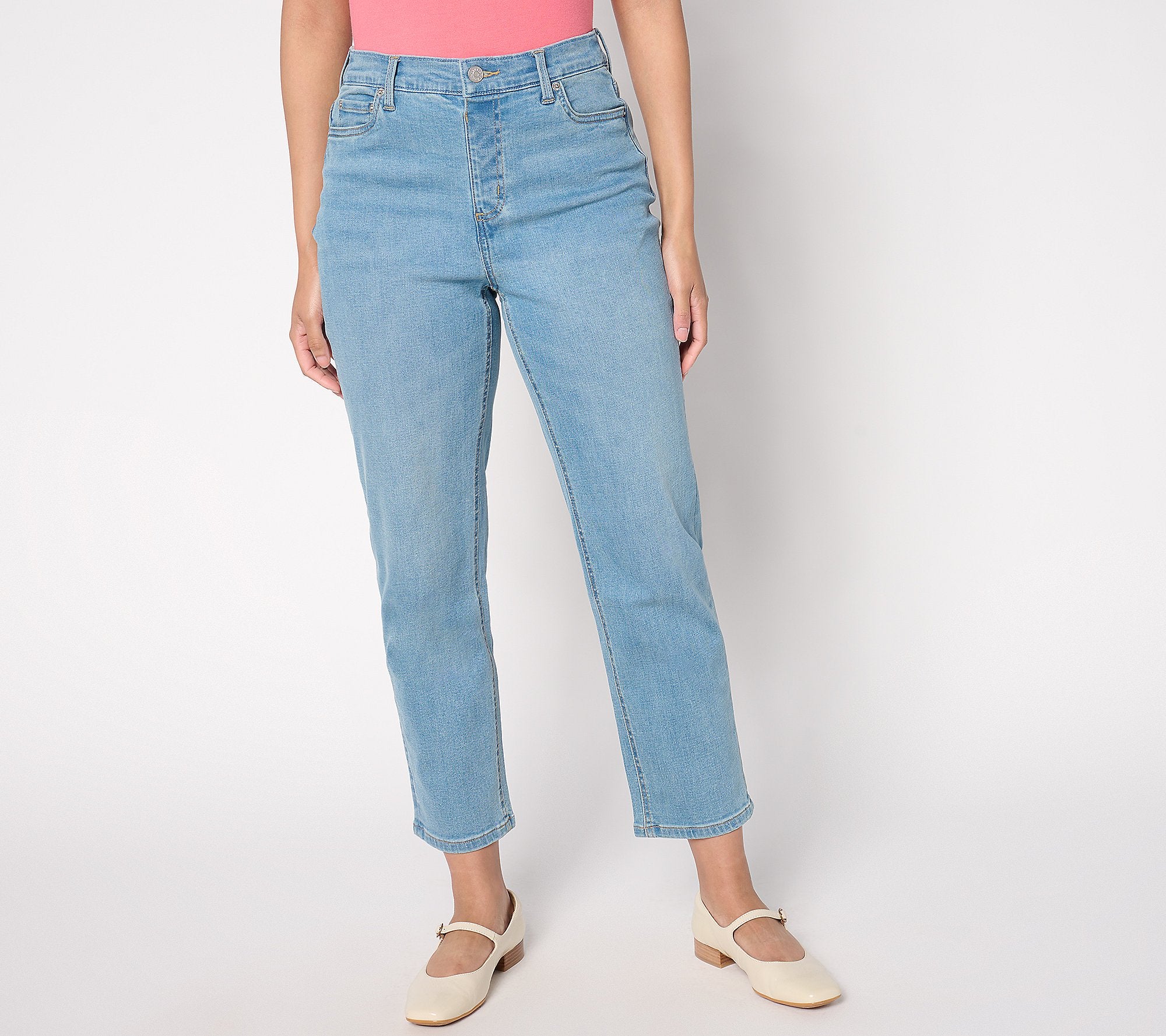 Indigo Easy Stretch '94 Fit Ankle Jean
