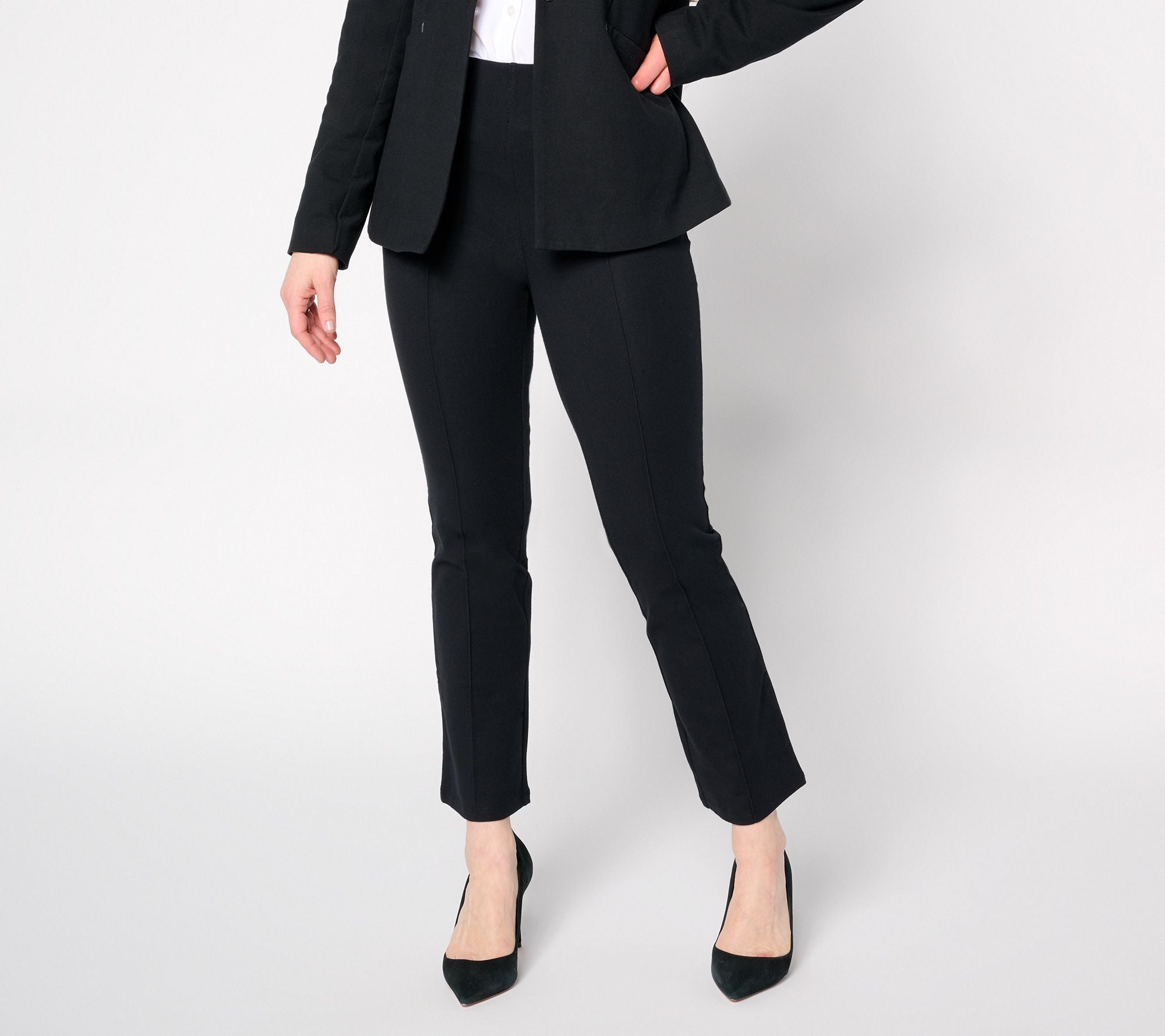 Ankle 86/14 Baby Bell Pants - Black