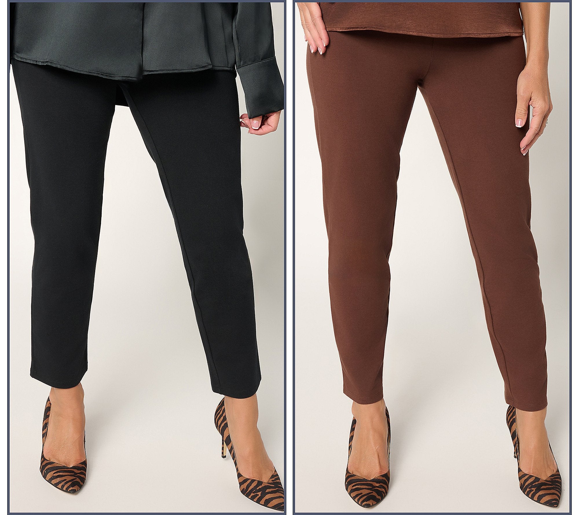 Set of 2 86/14 Slim Leg Pants