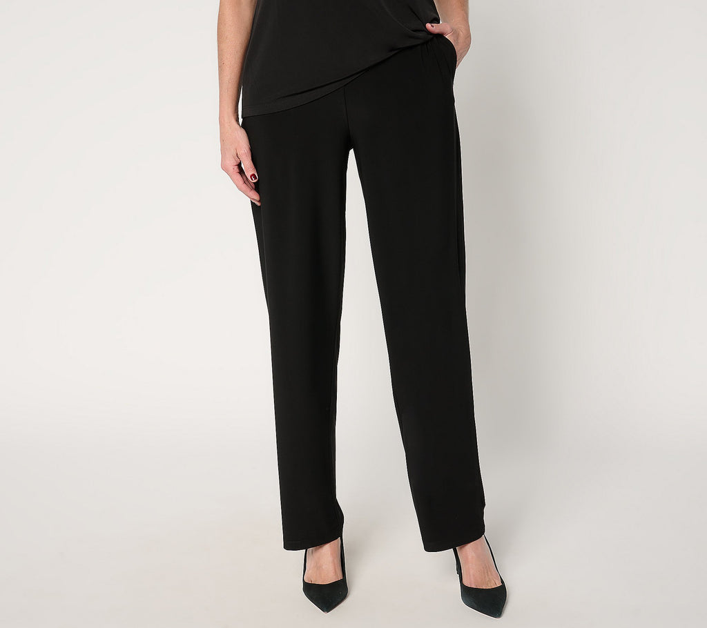 LK Luxe Pull-On Pants with Pockets