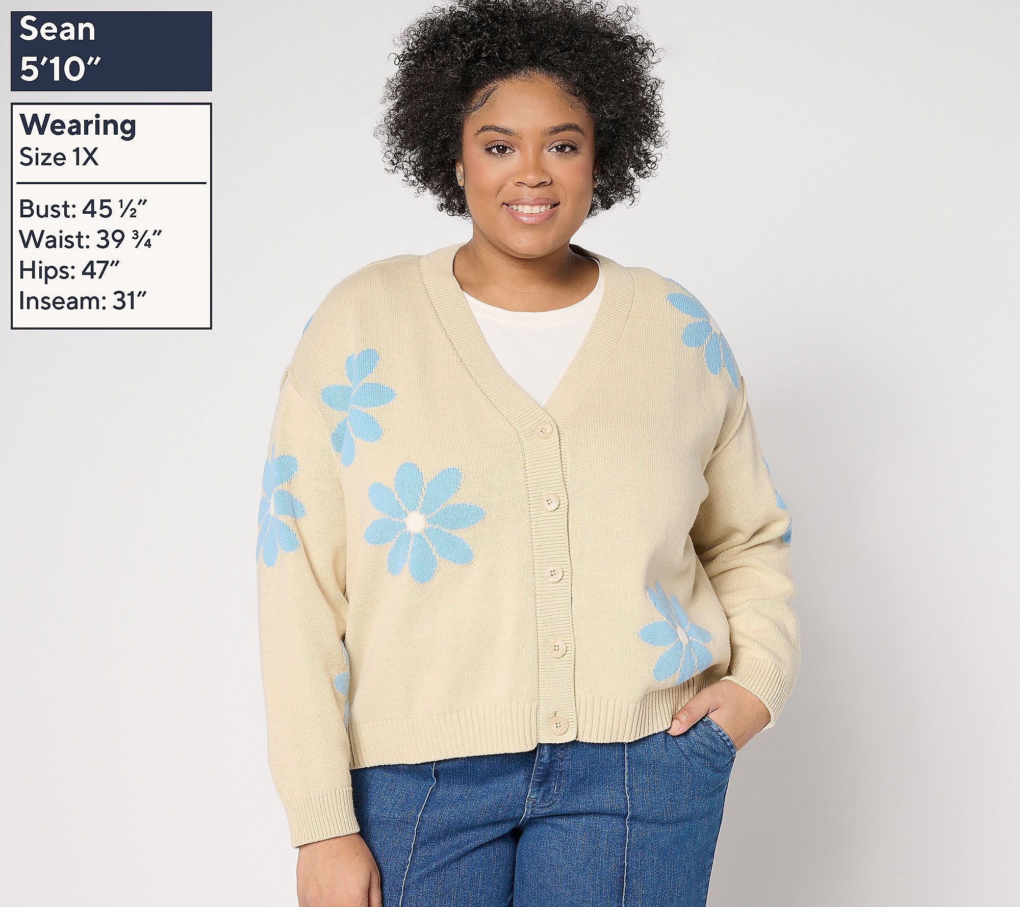 Garden Party Floral Cardigan Sweater