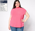 Modern Essentials Regular Mock Neck Top