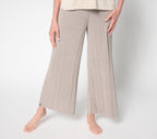 . CozyChic Ultra Lite Palazzo Ankle Pant - Beach Rock