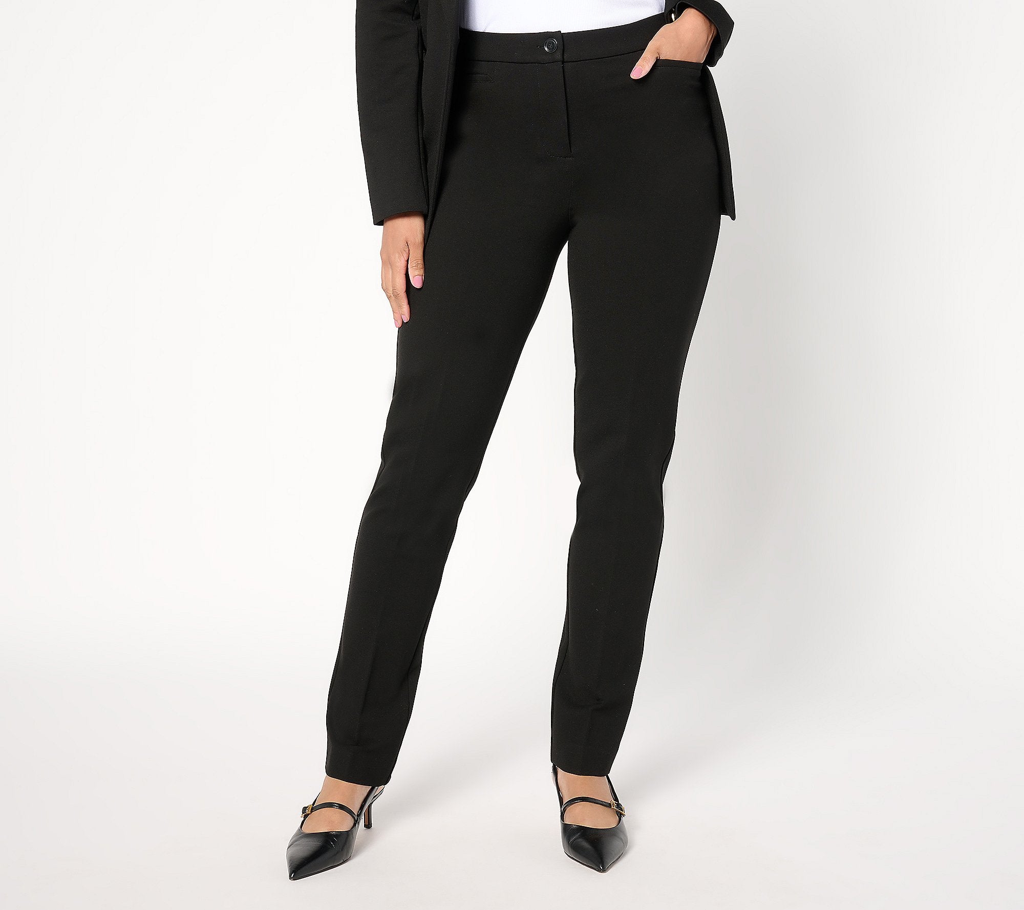 Smart Ponte Slim Trouser