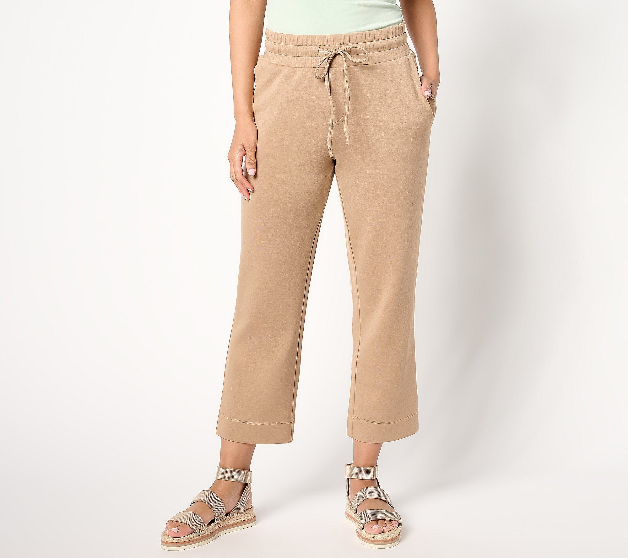 ScubaLuxe Sunset Hues Crop Pants
