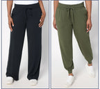 Cozy Knit 2-Pack Jogger and Full Length Pants