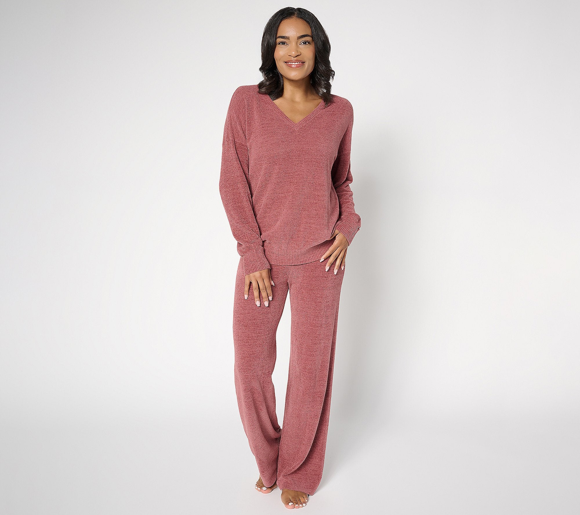 CozyChic Ultra Lite Pullover & Wide Leg Pant Set
