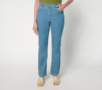 Stretch Denim Boot Cut Full Length Jean