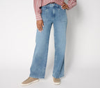 Repreve Wide Leg Jeans- Indigo - Light Wash