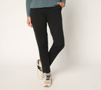 Active Brushed Back French Terry Ankle Pant