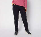 Duo Stretch Straight Leg Pants - Black