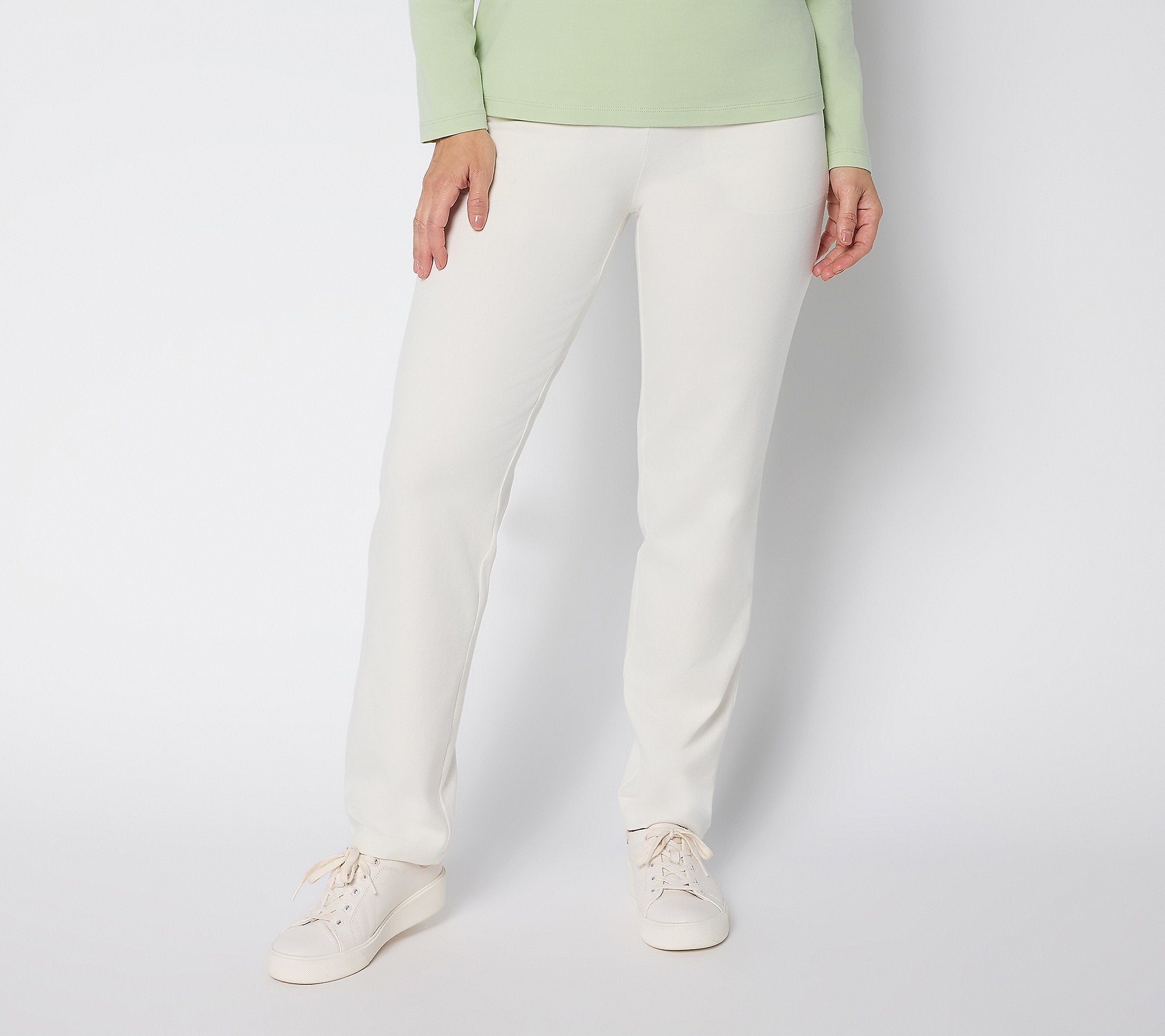 Duo Stretch Straight Leg Pants - Natural