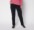 Duo Stretch Straight Leg Pants - Black