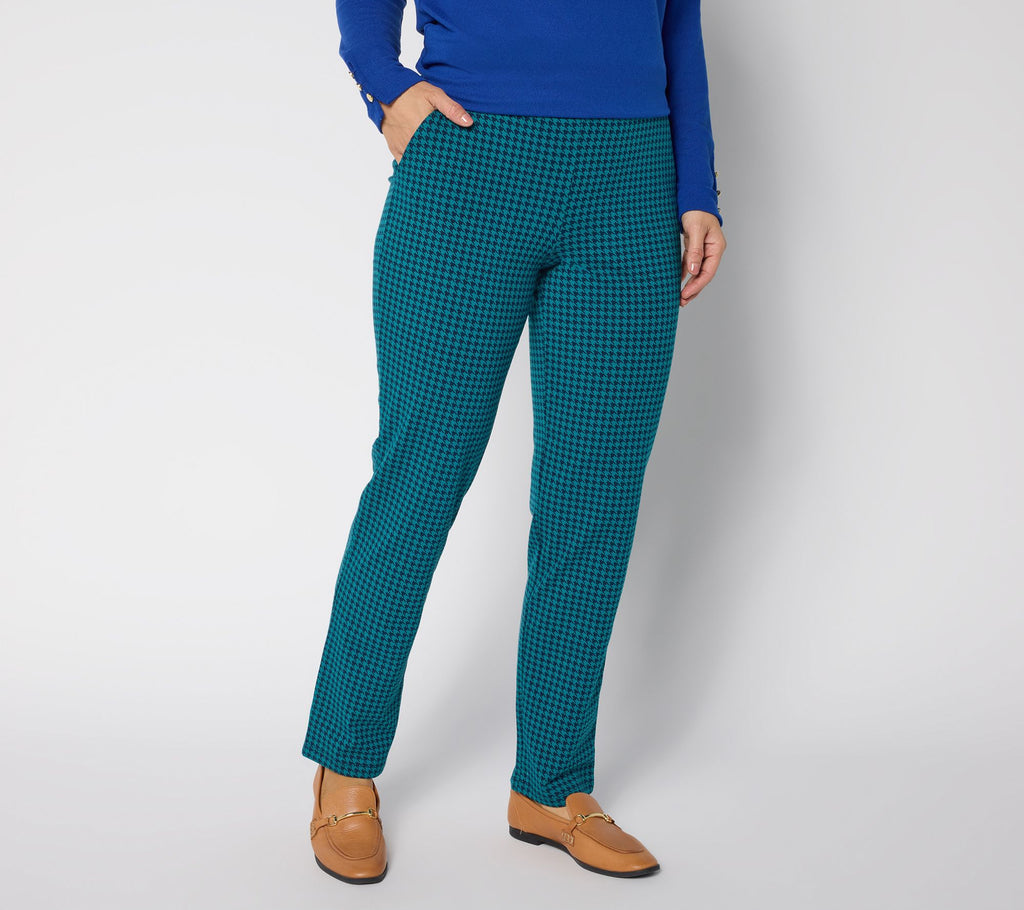 Duo Stretch Straight Leg Pants - DkSpruceGn/Navy
