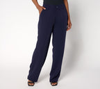 Straight Leg Trouser - Evening Blue
