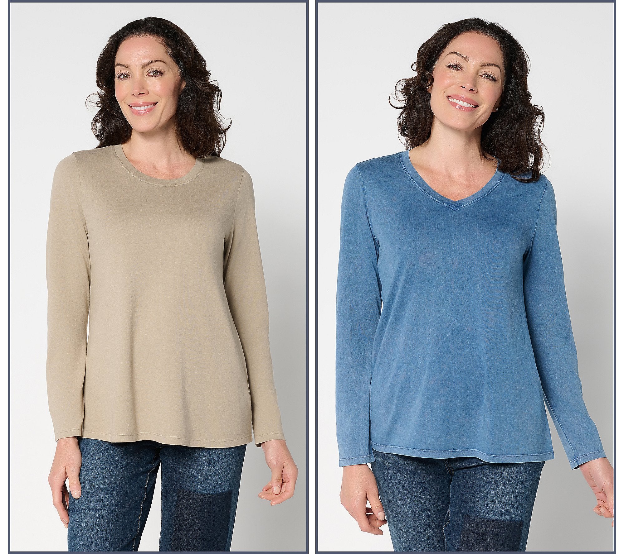 Set of 2 Knit Tops