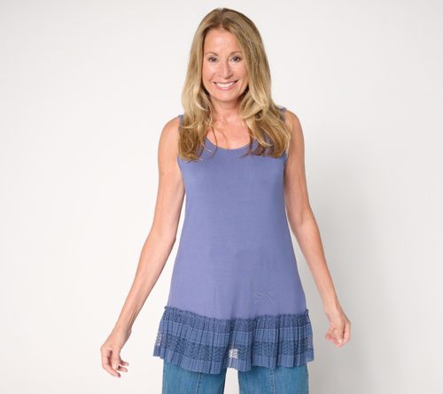 Tank with Broomstick Hem